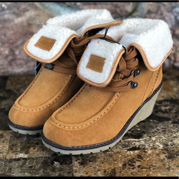 NEW Khombu Sasha Lace-Up Cold-Weather Moon Boots - Picture 3 of 11